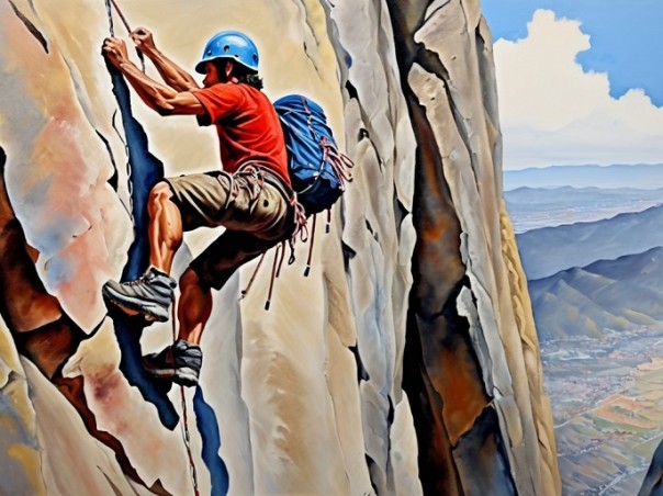 La escalada en roca es un deporte extremo en el que se deben tomar ciertas precauciones para evitar daños severos