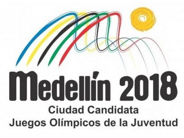 Logo de los JJ.OO. de la Juventud, Medellín 2018