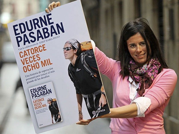 Edurne Pasabán Lizarribar, primera mujer en ascender los 14 ochomiles del planeta