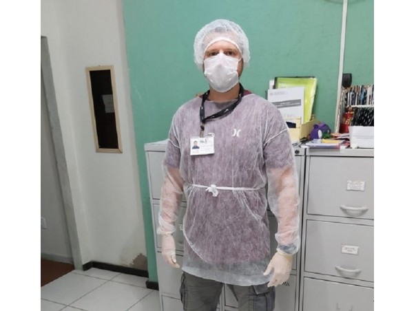 Professional participation in health care during the covid-19 pandemic in Rio de Janeiro/Brazil